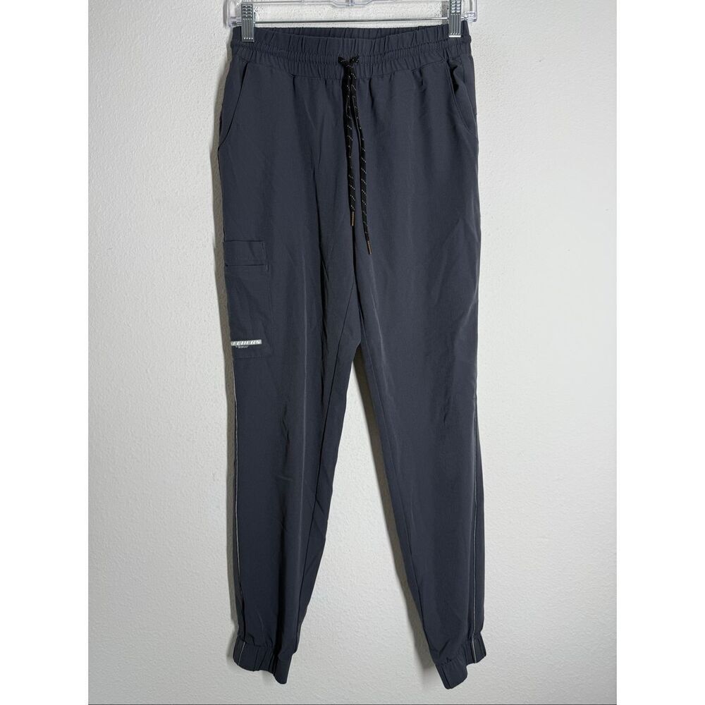 Skechers by Barco Theory Women's 4-Pocket STRETCH Cargo Jogger Scrub Pants Sz XS